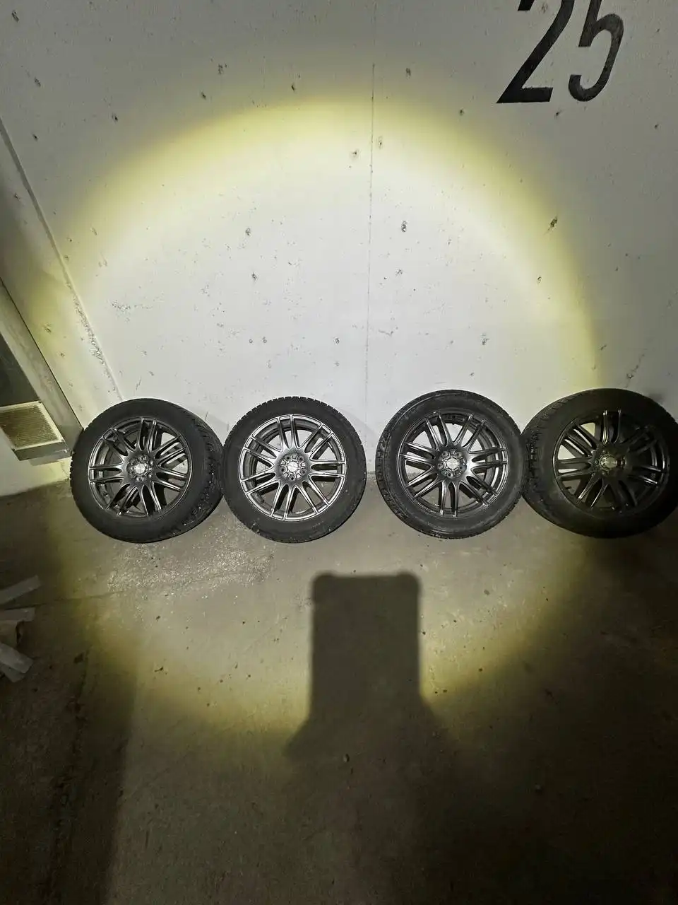 Продам оригинальные диски Монза с зимней резиной Триангл для Субару