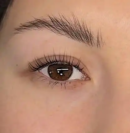 Ламинирование ресниц с окрашиванием ботокс