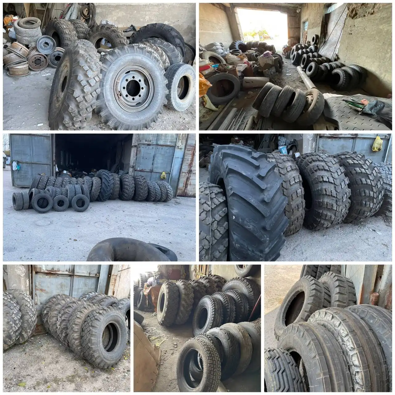 Продажа шин и запчастей для грузовой, сельхоз и спецтехники
