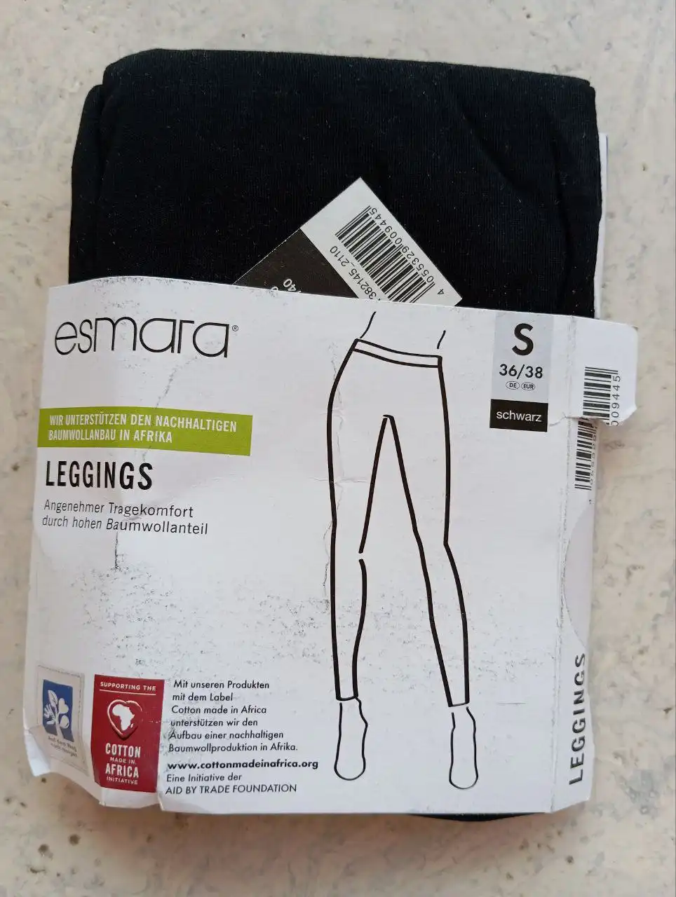 Лосины Esmara Германия, хлопок 95%, эластан 5%, размеры S, M, L - Нижнее белье/Лосины (Одежда) в Улан-Удэ