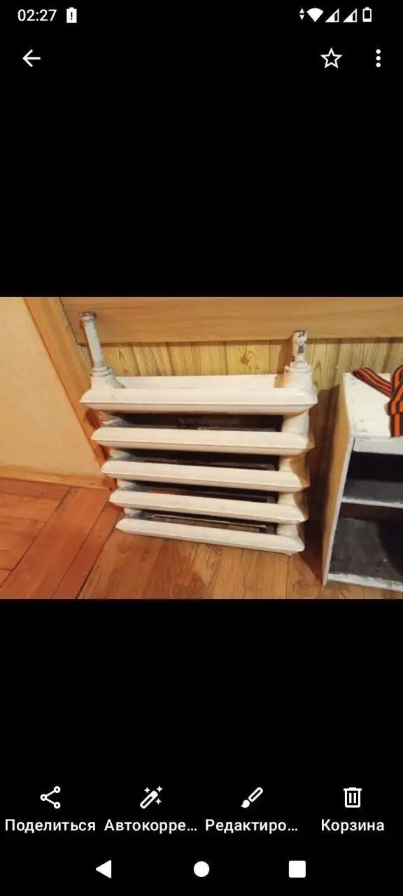 Продажа радиаторной батареи 5 секций и труб - Отопление и вентиляция (Для дома и дачи) в Улан-Удэ