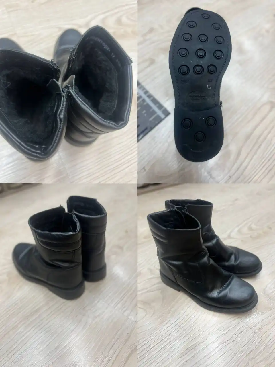 Мужские полусапожки из натуральной кожи с утеплителем - Обувь (Одежда) в Улан-Удэ