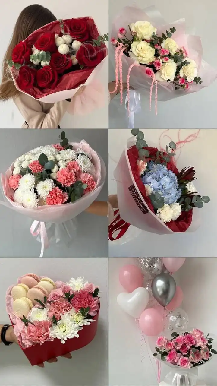 Предзаказ цветов на День влюблённых с доставкой - Доставка цветов (Услуги) в Улан-Удэ