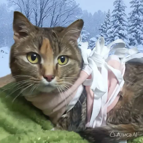 Молоденькая кошечка Триша ищет дом - Животные в Улан-Удэ