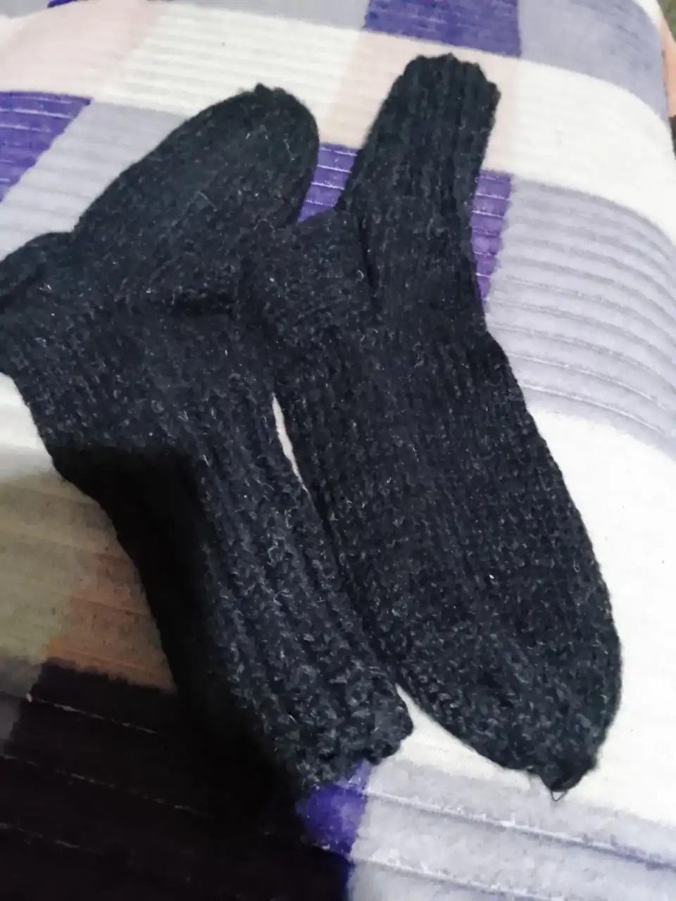 Продажа носков, варежек, шарфов из меха норки и овечьей шерсти - Аксессуары (Одежда) в Улан-Удэ