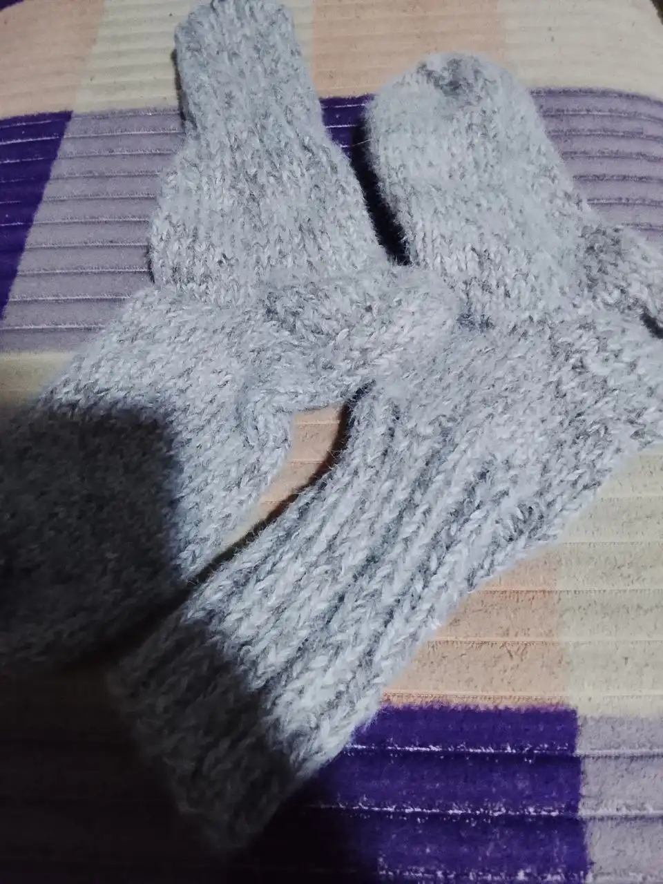 Продажа носков, варежек, шарфов из меха норки и овечьей шерсти - Аксессуары (Одежда) в Улан-Удэ