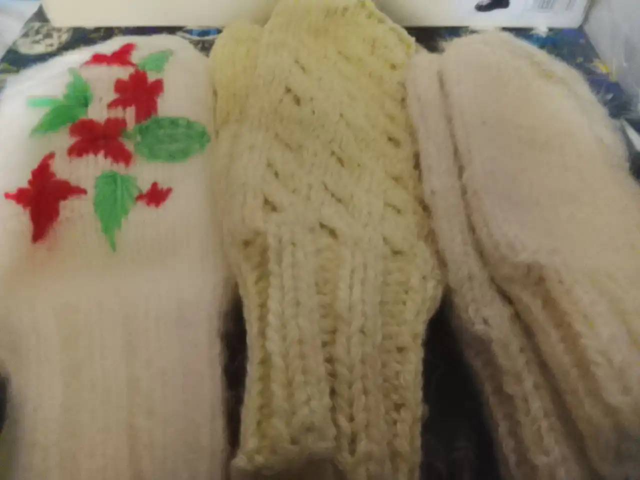 Продажа носков, варежек, шарфов из меха норки и овечьей шерсти - Аксессуары (Одежда) в Улан-Удэ