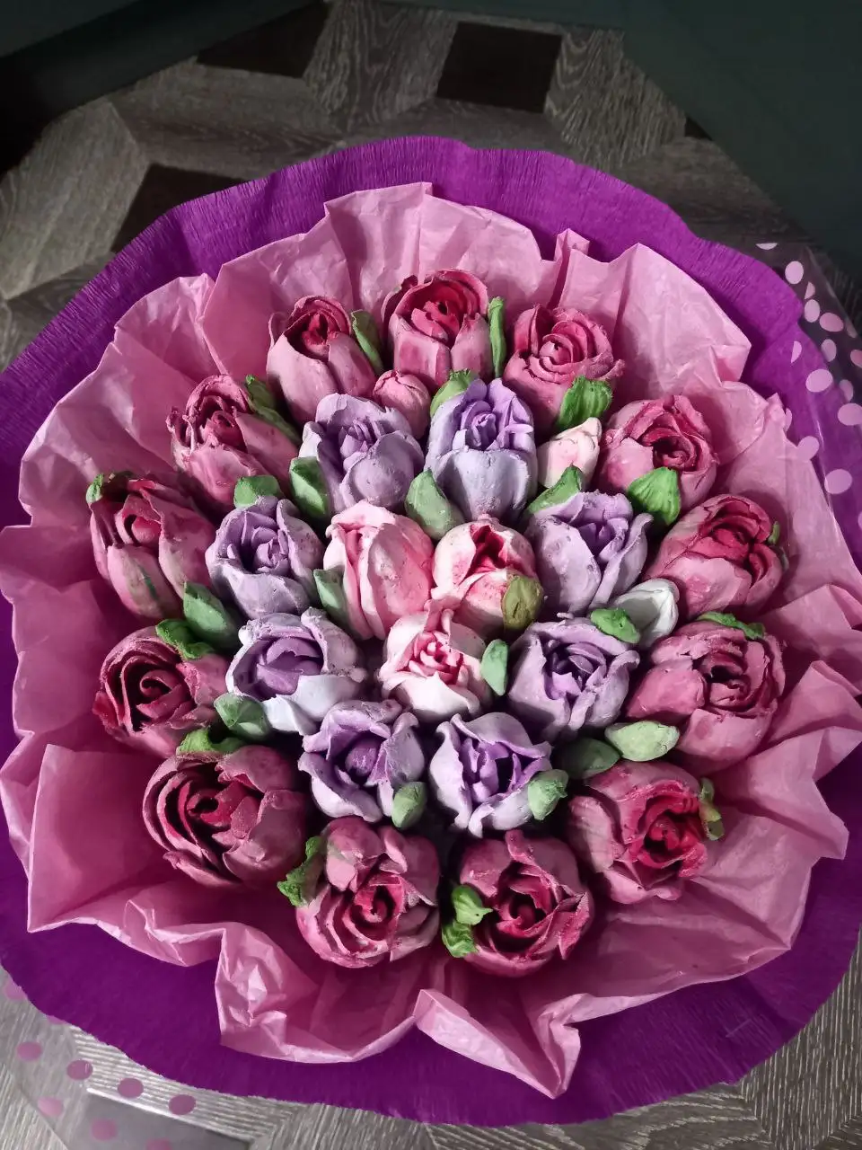 Сладкие букеты из зефира ручной работы - Кондитерские услуги (Услуги) в Улан-Удэ