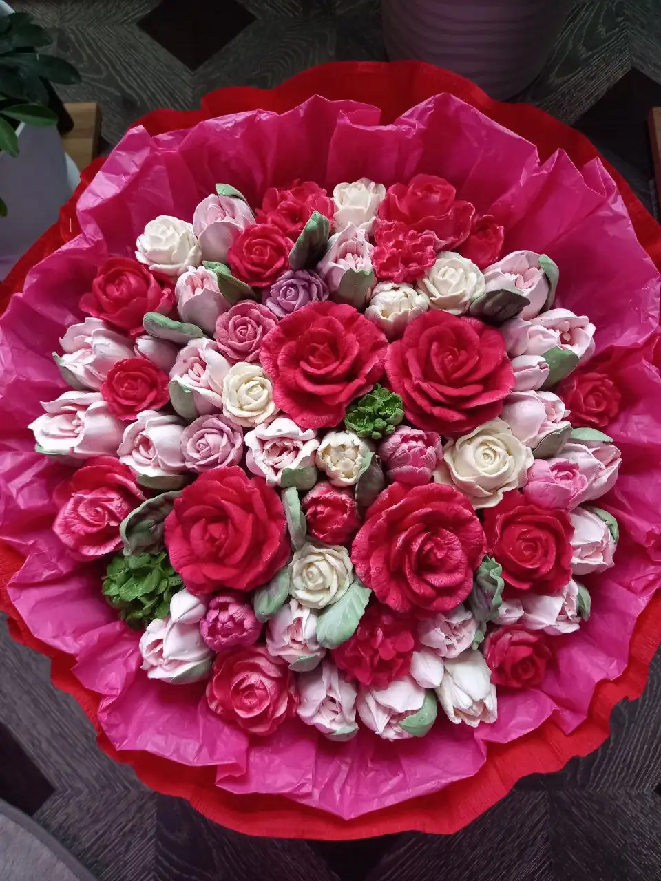 Сладкие букеты из зефира ручной работы - Кондитерские услуги (Услуги) в Улан-Удэ