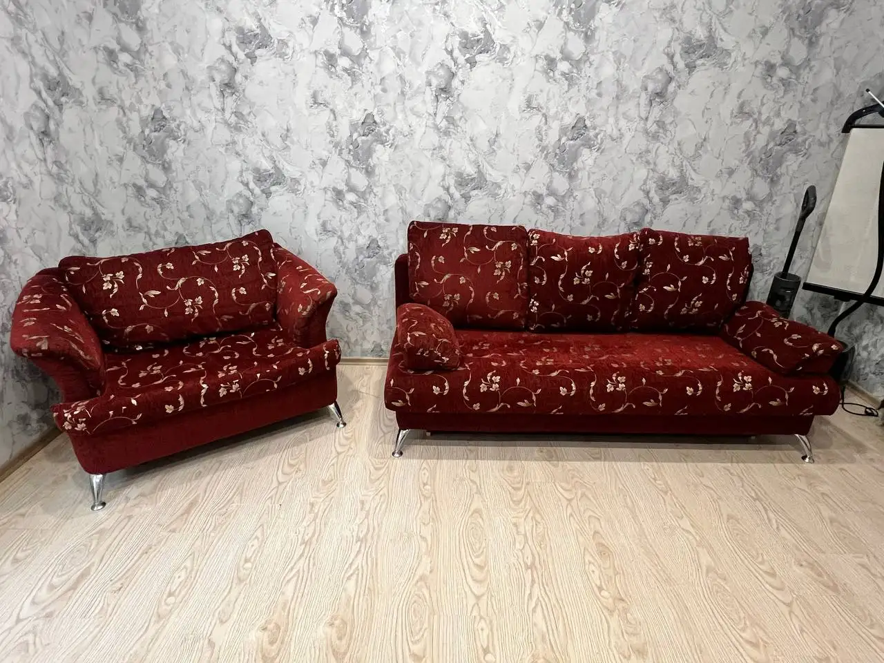 Комплект мебели: диван еврокнижка и кресло-кровать - Мебель (Для дома и дачи) в Улан-Удэ