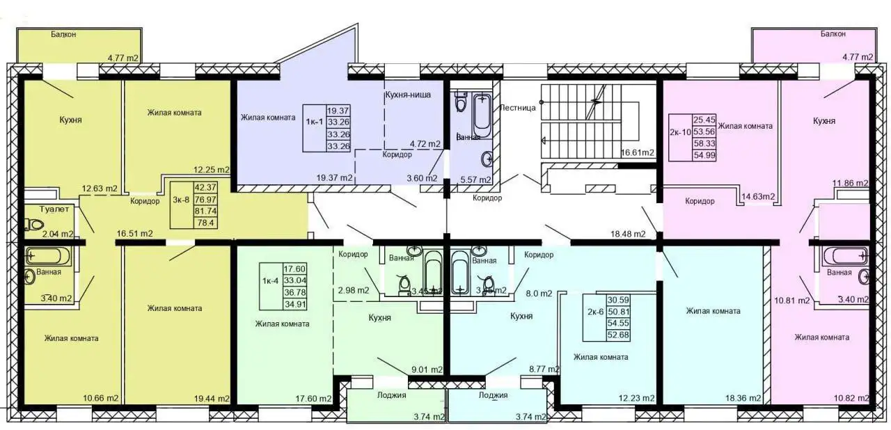 Продается 1-я квартира в ЖК Восточный - Квартиры (Недвижимость) в Улан-Удэ