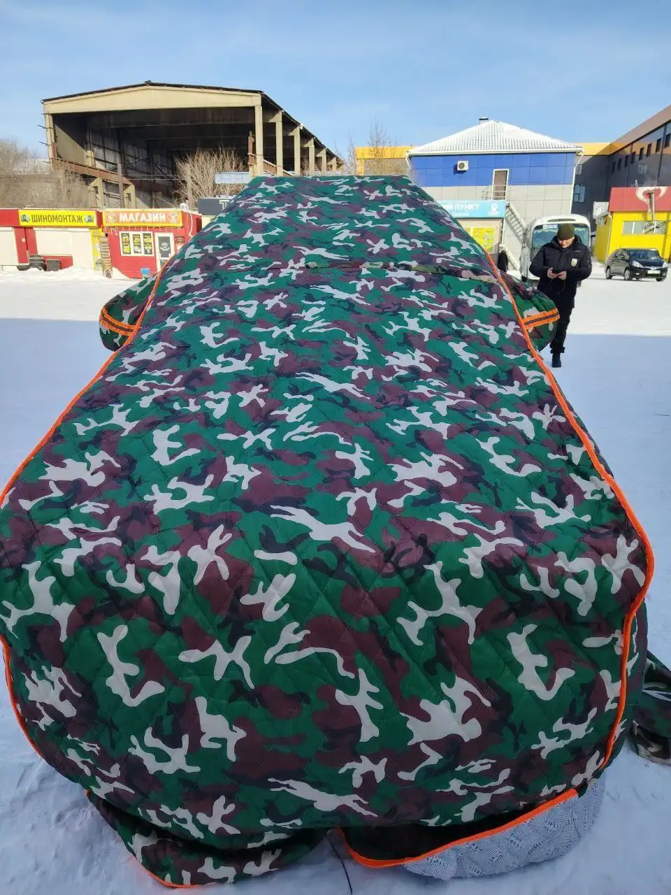 Продажа портативных утепленных гаражей на любые авто - Авто в Улан-Удэ