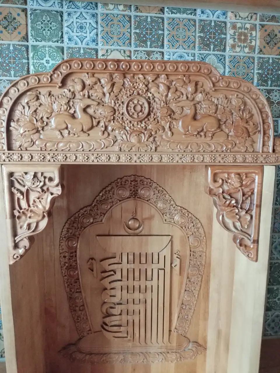 Гунгарбаа из березы и кедра 53x38x25 см - Резьба по дереву/Рукоделие (Хобби и отдых) в Улан-Удэ