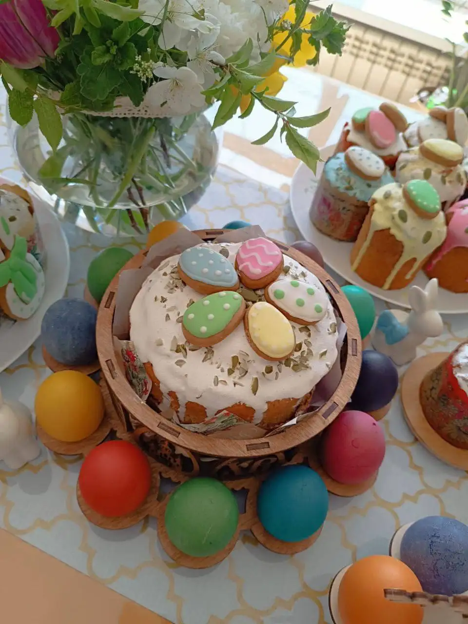 Подставка для кулича и пасхальных яиц - Барахолка в Улан-Удэ