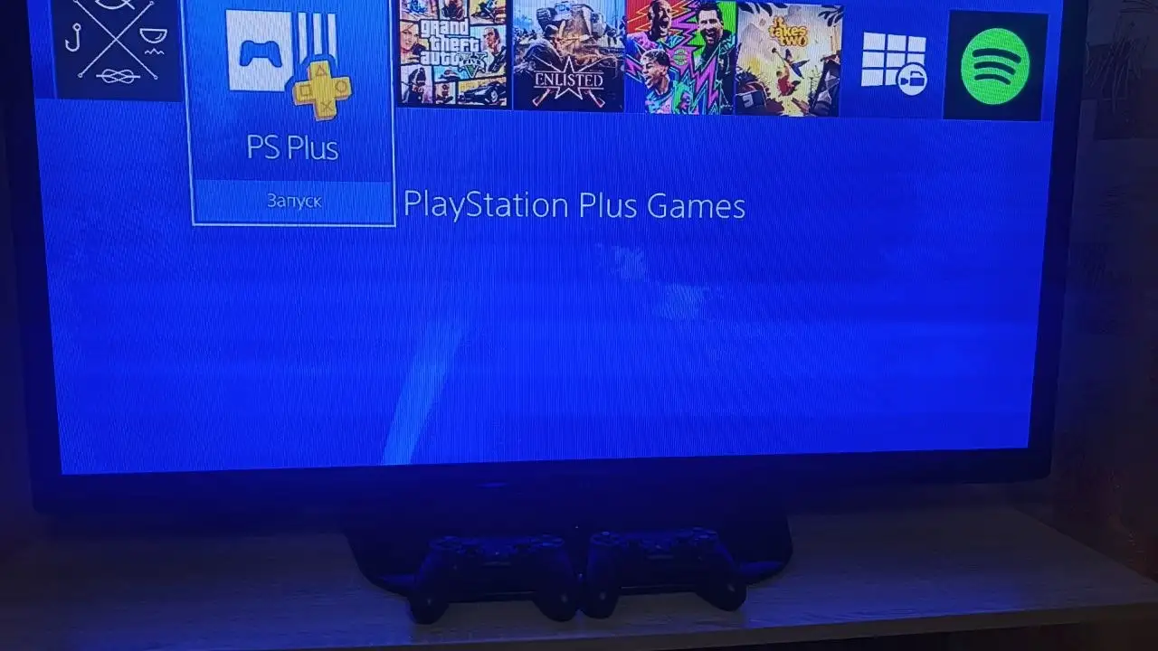 Продажа PlayStation 4 на 1TB в отличном состоянии - Игровые приставки (Электроника) в Кабанск