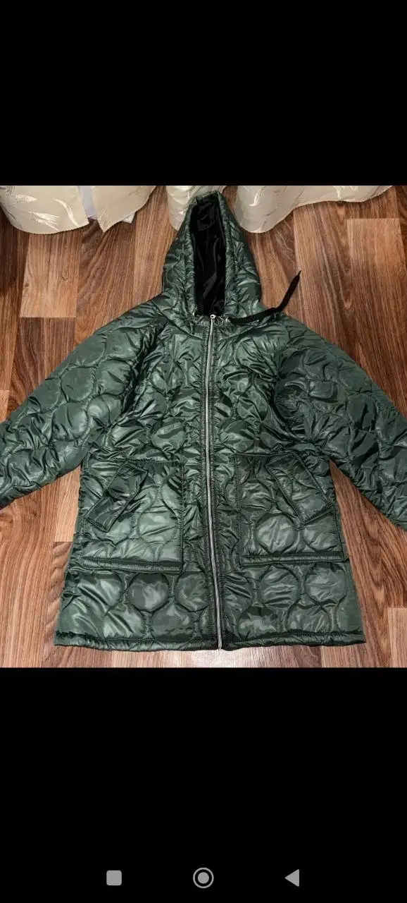 Куртка темно-зеленая размер 54 - Верхняя одежда (Одежда) в Улан-Удэ