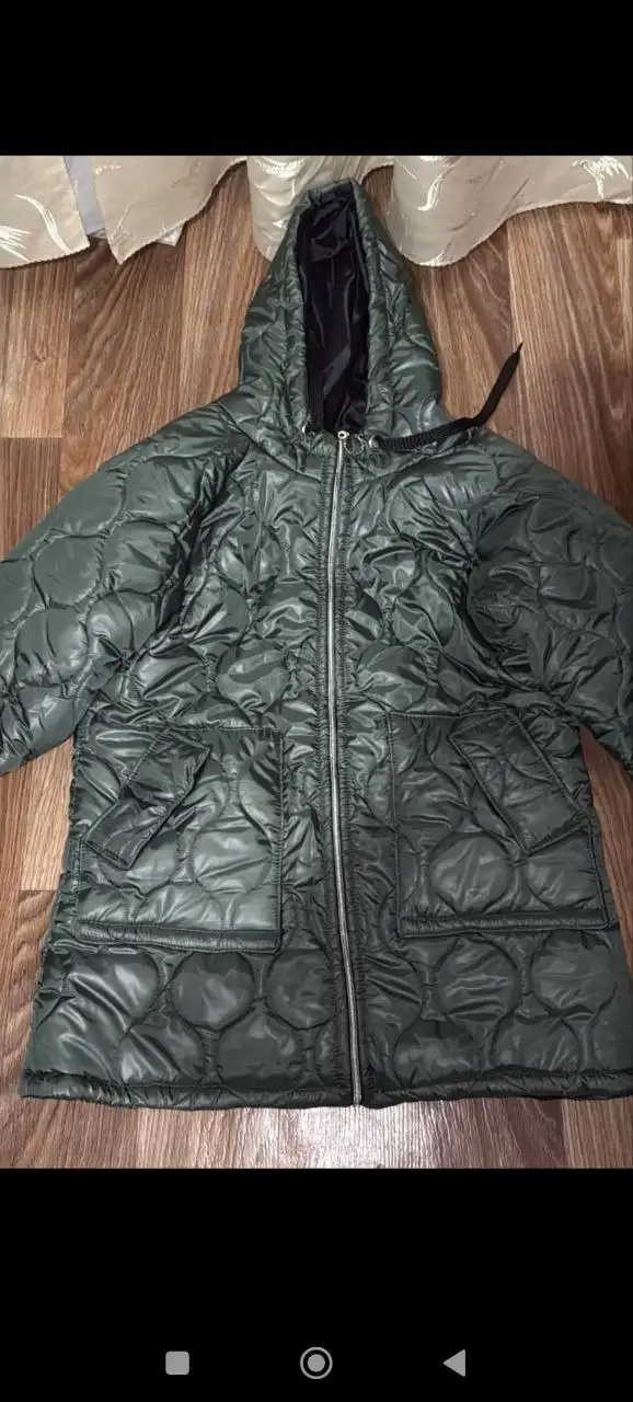 Куртка темно-зеленая размер 54 - Верхняя одежда (Одежда) в Улан-Удэ
