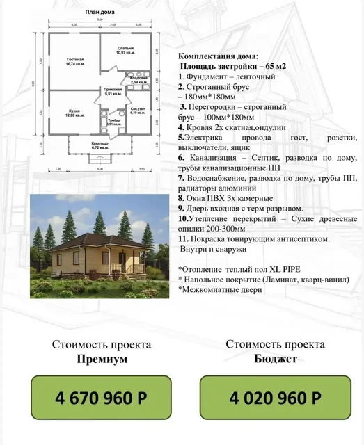 Строительство домов под ключ с ипотекой - Красота и здоровье в Улан-Удэ