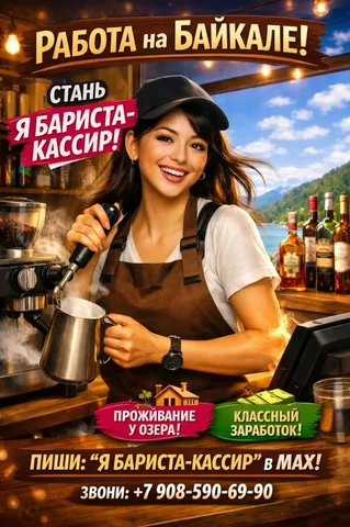 Вакансия кассира-бариста в гостевом доме «Амар» - частное объявление в Максимиха