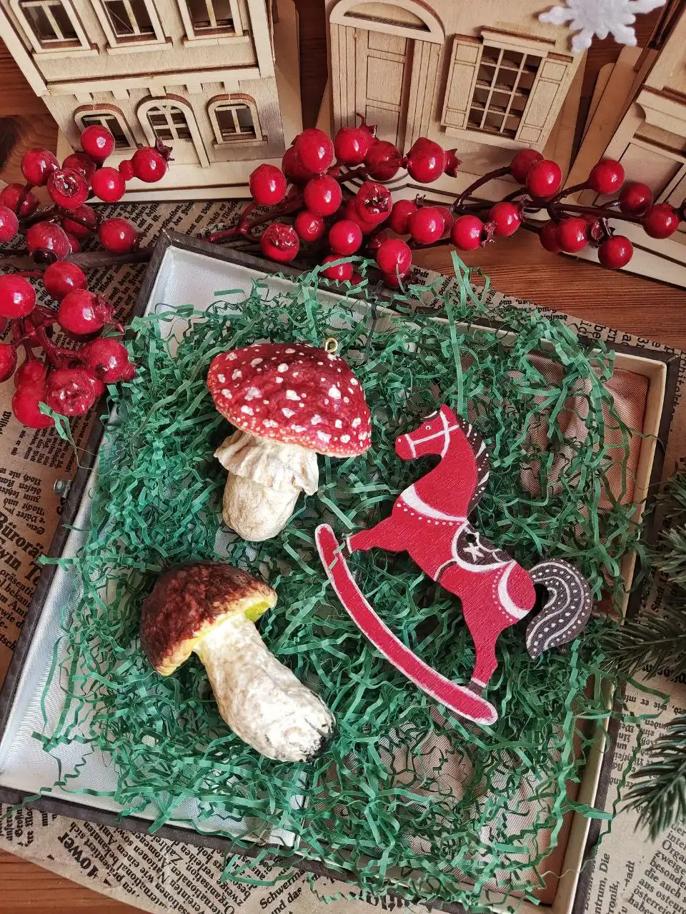 Наборы ватных игрушек с символом года