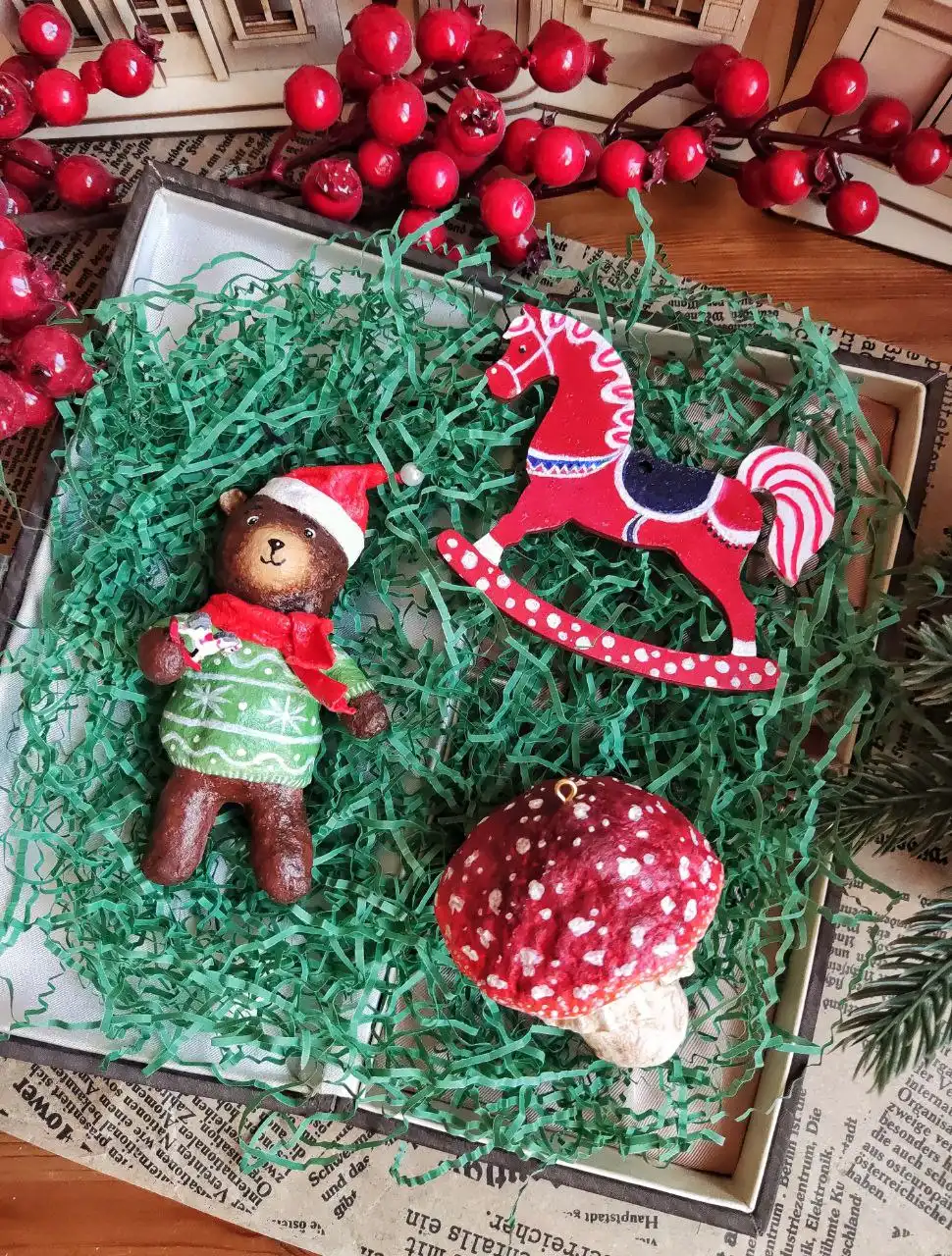 Наборы ватных игрушек с символом года