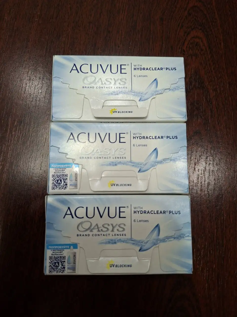 Продам контактные линзы Acuvue Oasys with Hydraclear Plus - Контактные линзы (Красота и здоровье) в Уфа