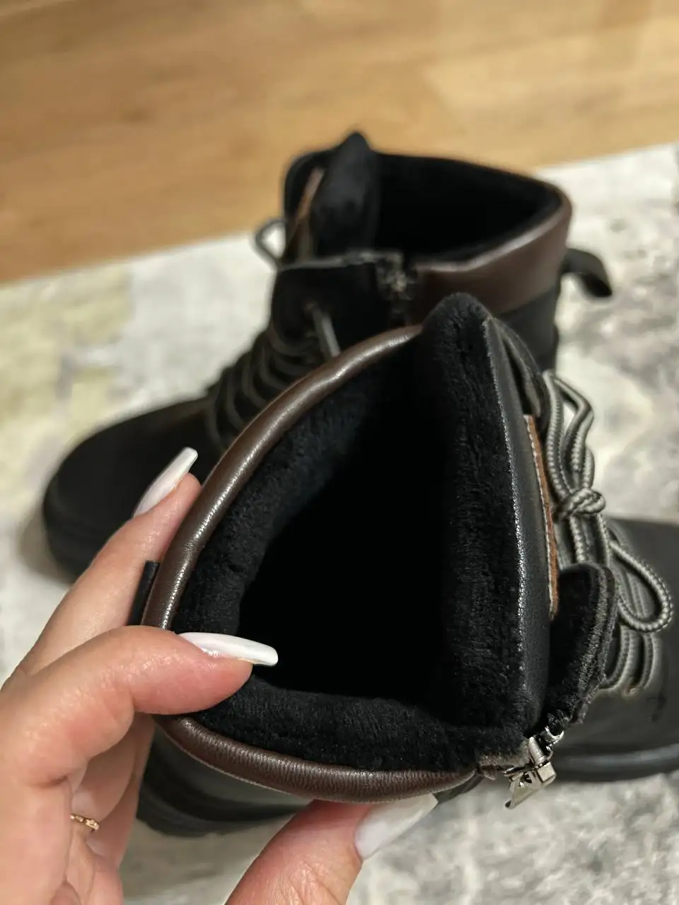 Мужские ботинки размер 41 черные - Обувь (Одежда) в Уфа