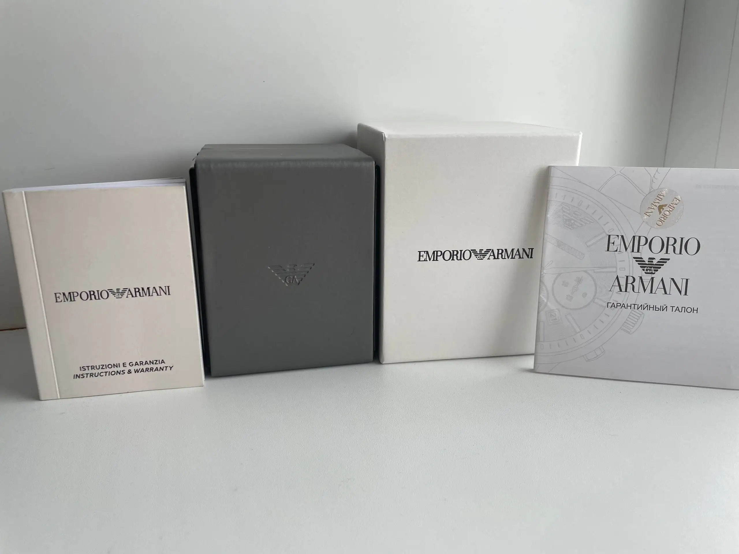 Часы Emporio Armani Renato оригинал полный комплект - Барахолка в Уфа