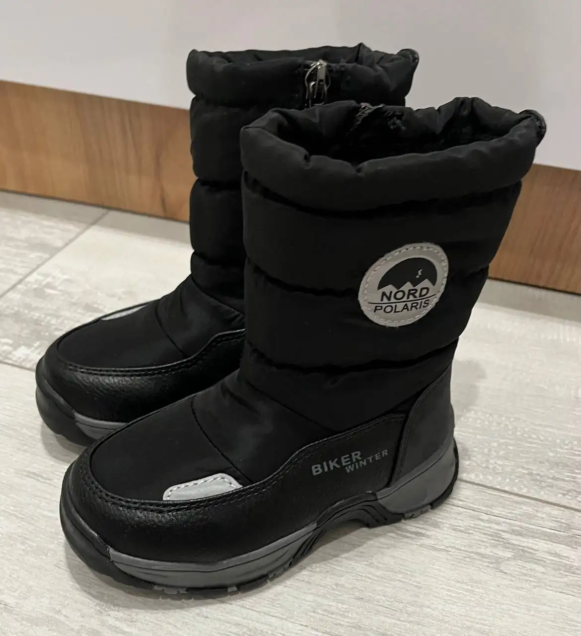 Зимние дутики для мальчика 25 размер - Детская обувь (Барахолка) в Уфа