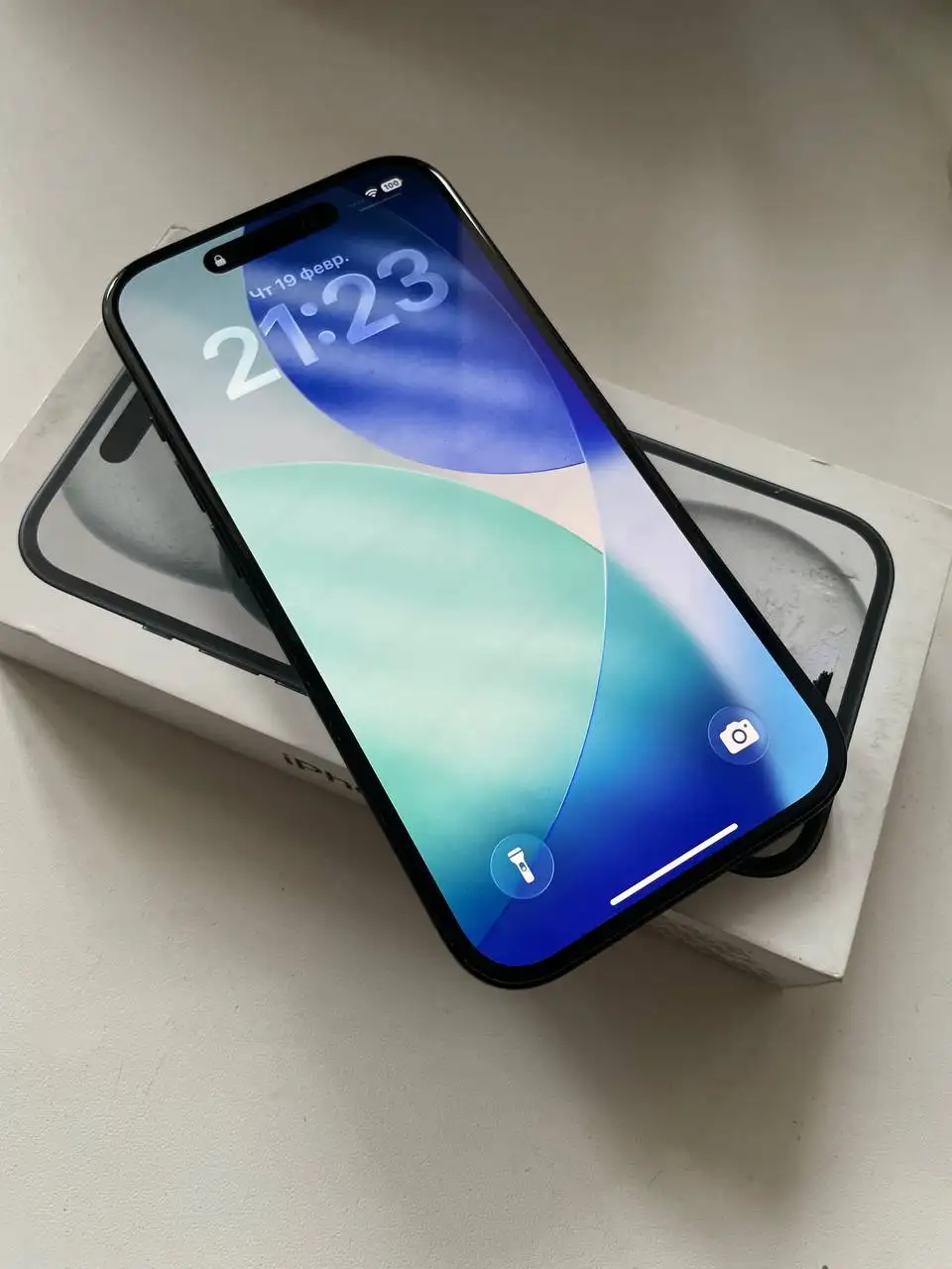 Продаю iPhone 15 128 ГБ черный - Смартфоны (Электроника) в Уфа