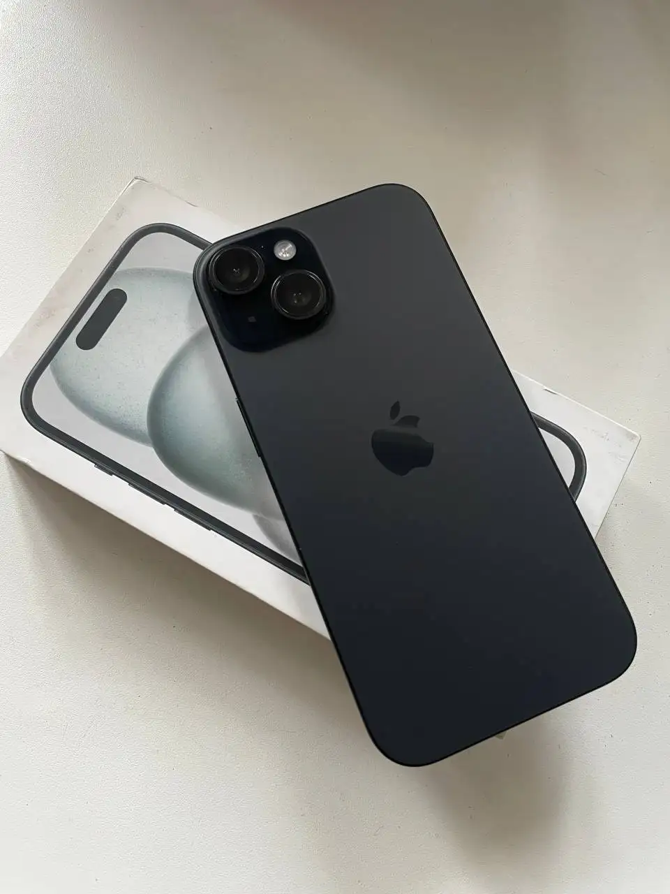 Продаю iPhone 15 128 ГБ черный - Смартфоны (Электроника) в Уфа