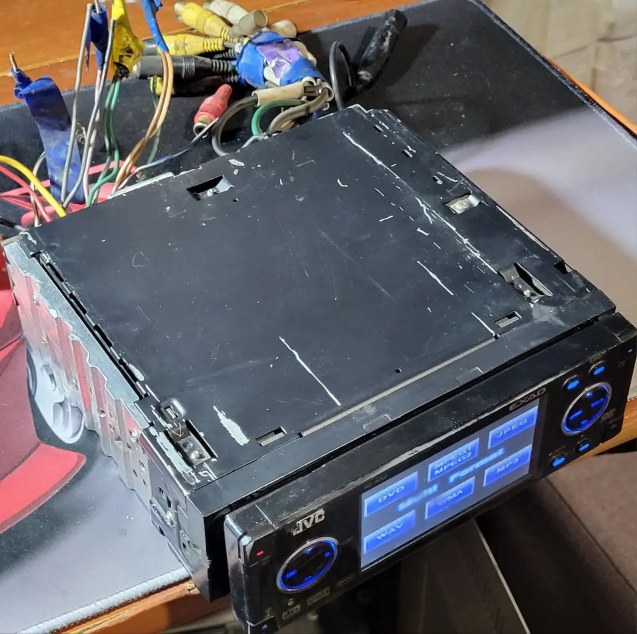 Автомагнитола JVC KD-AVX2 в хорошем состоянии - Автомобильная электроника (Электроника) в Уфа