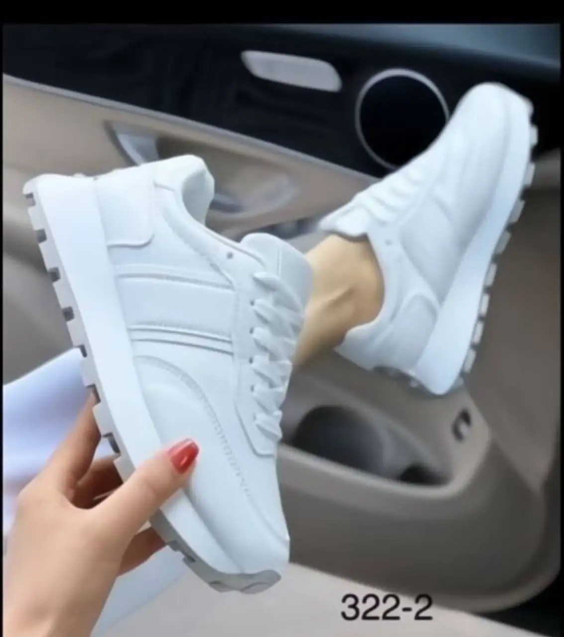 Кроссовки белые 38 размер новые - Обувь (Одежда) в Уфа