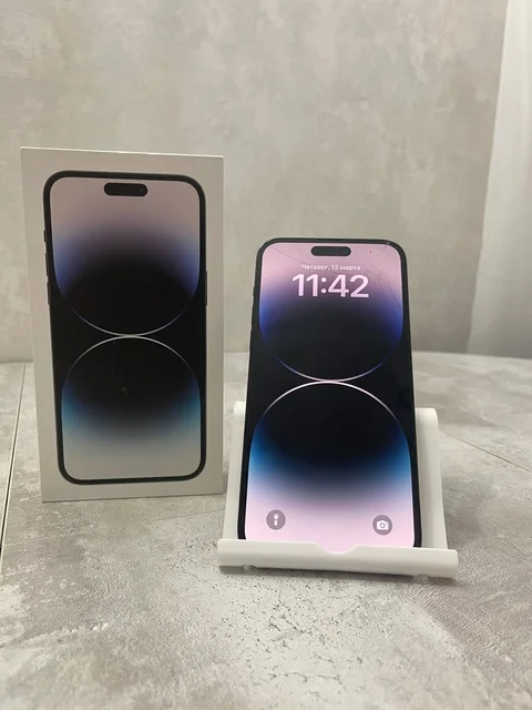 iPhone 14 Pro Max 128gb с разбитым дисплеем и задней крышкой - Мониторы в Уфа