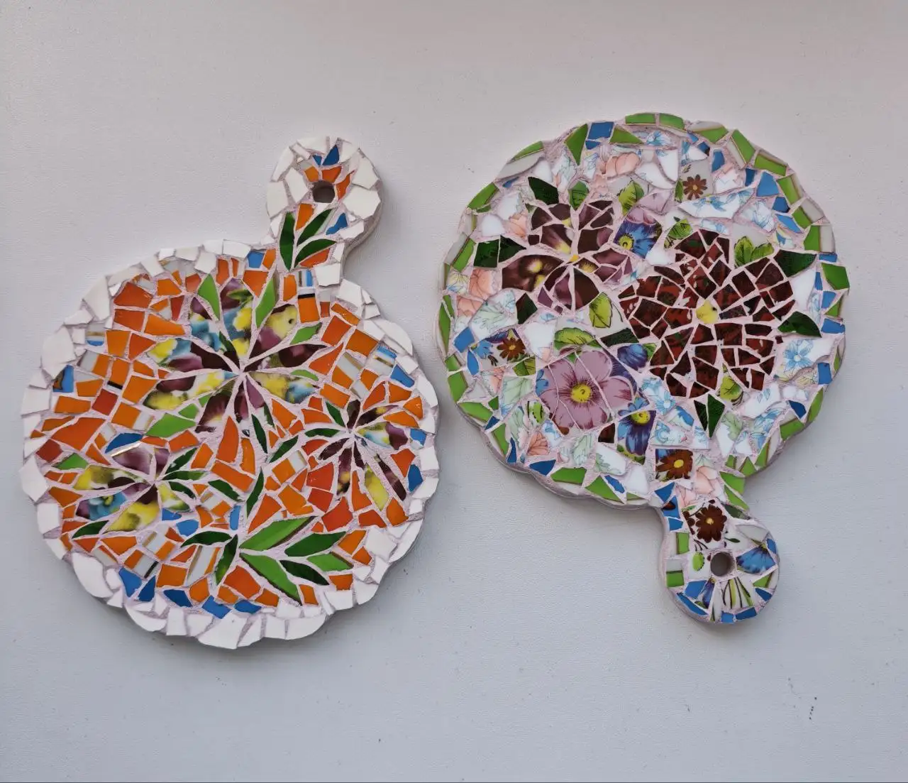Керамические подставки под горячее ручной работы в технике мозаика - Хендмейд (Барахолка) в Уфа