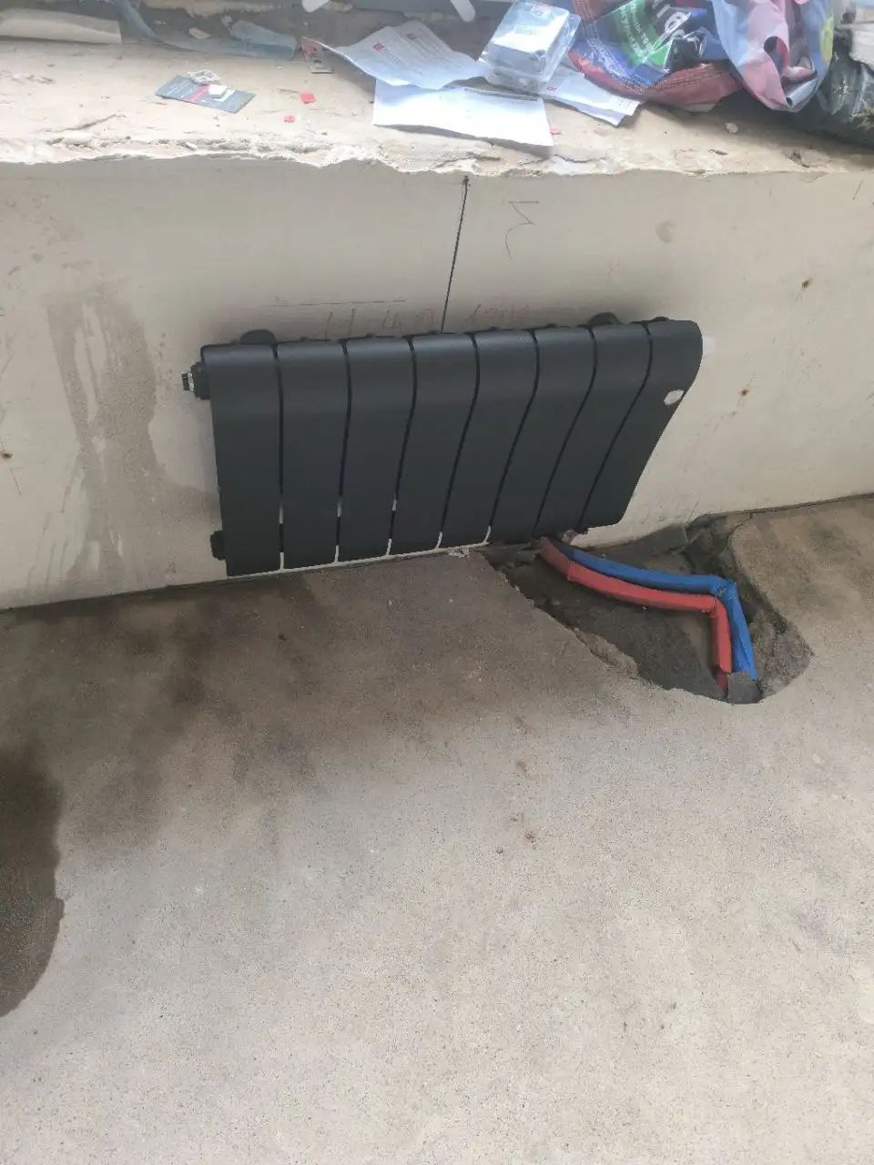 Перенос радиаторов отопления со скрытым подключением - Строительные и ремонтные услуги (Услуги) в Уфа