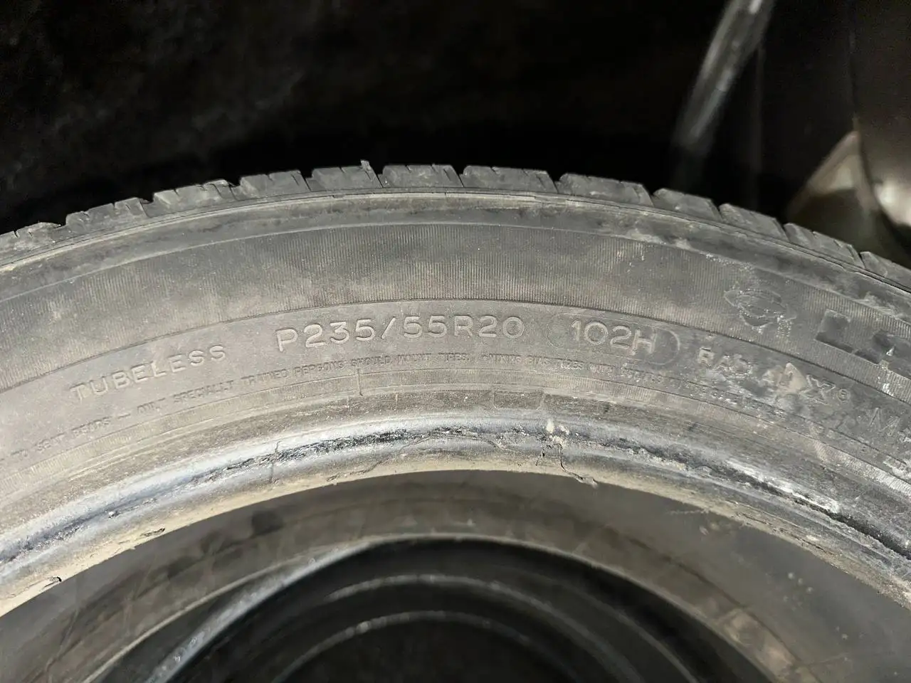 Резина Michelin 235/55 R20 2014 год - Шины (Авто) в Уфа