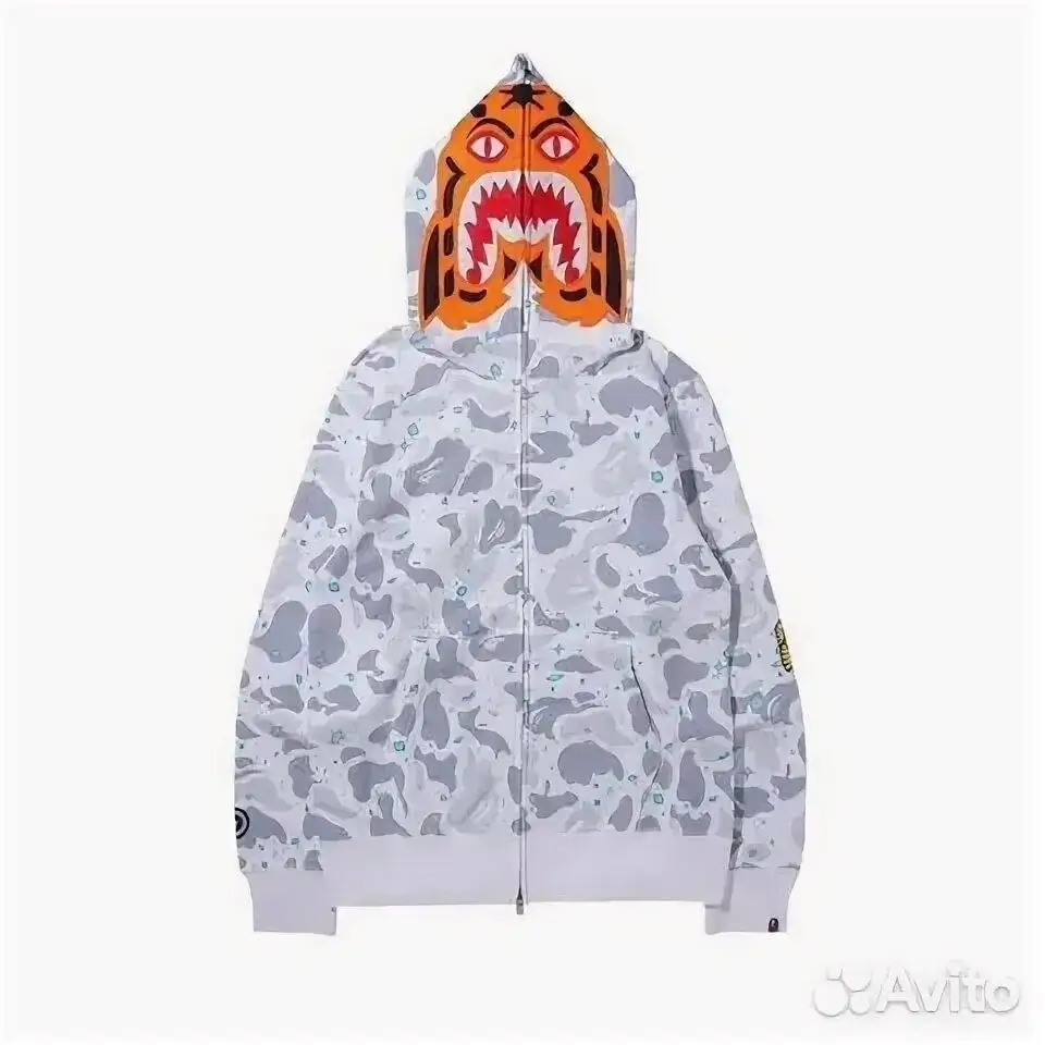 Продам Bape Tiger белый - Футболки/худи (Одежда) в Уфа