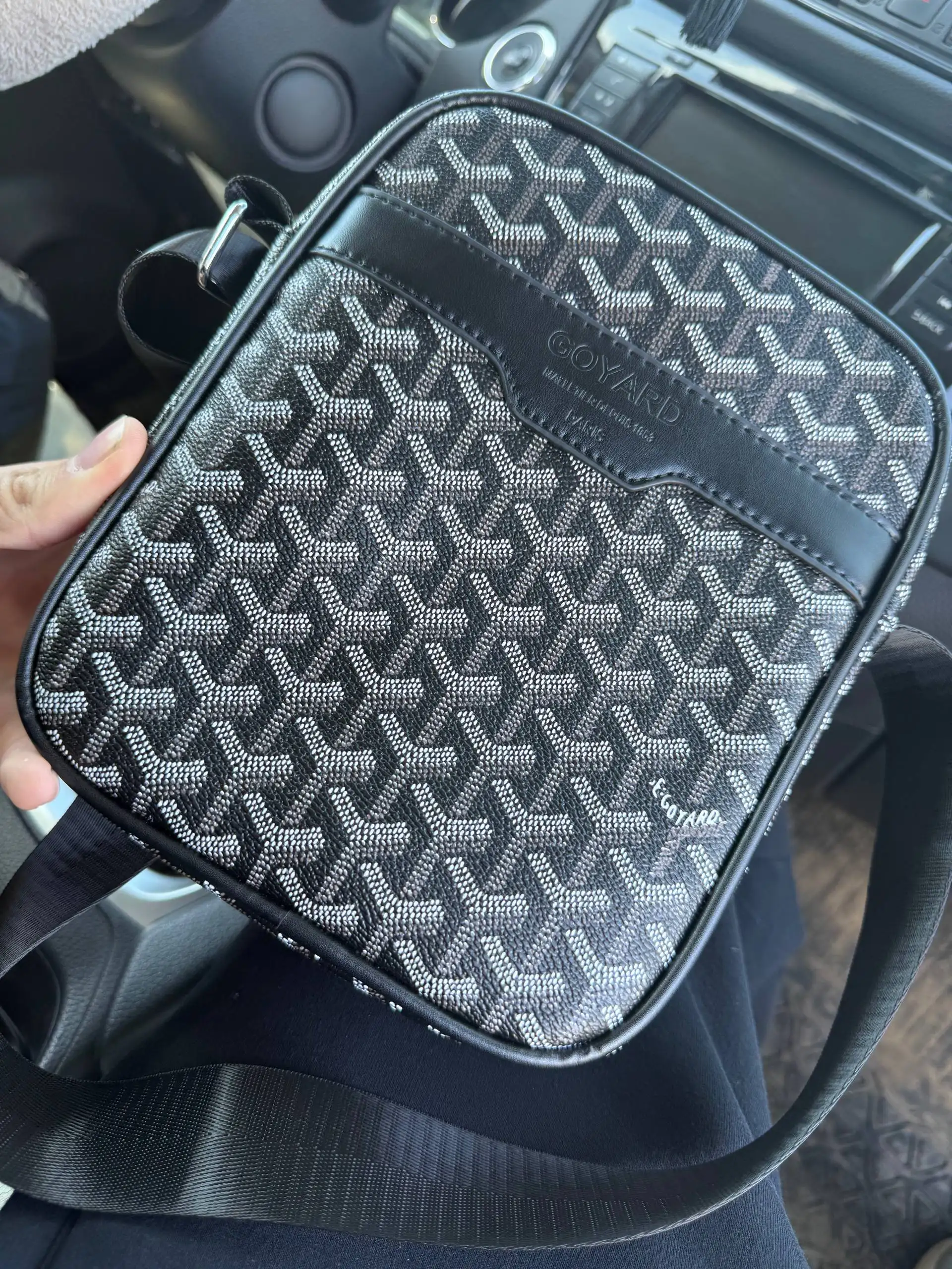 Барсетка Goyard черная Premium качества - Сумки и аксессуары (Барахолка) в Уфа