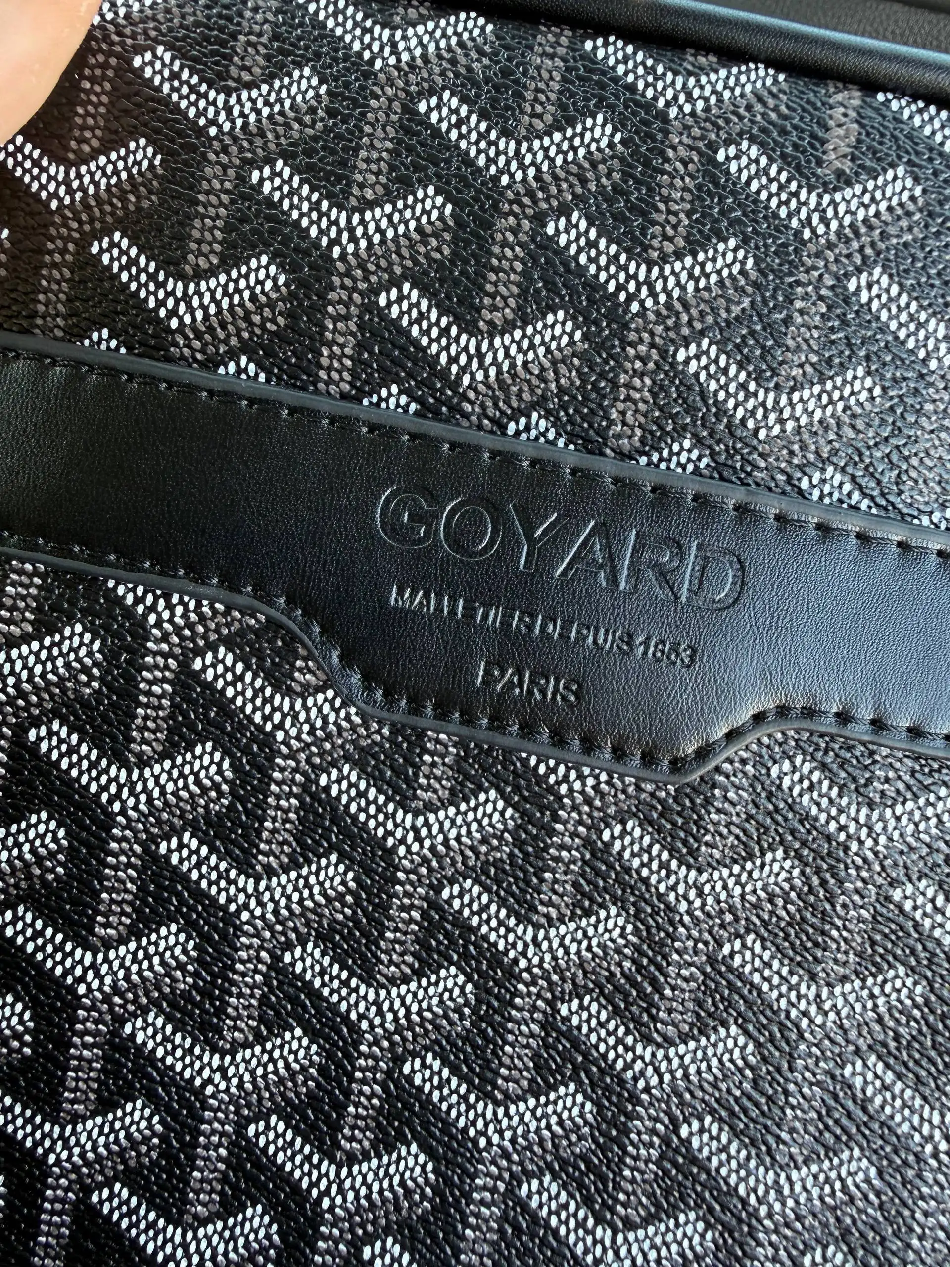 Барсетка Goyard черная Premium качества - Сумки и аксессуары (Барахолка) в Уфа