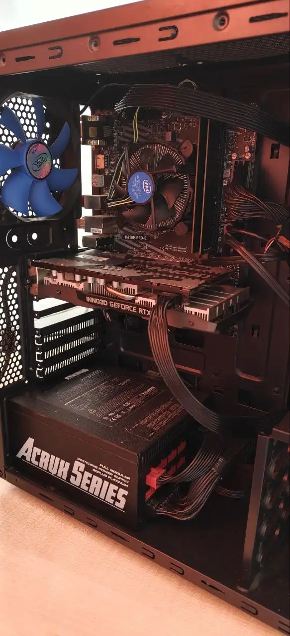 Игровой ПК на базе i3 10100F и RTX 2060 - Игровые компьютеры (Электроника) в Уфа