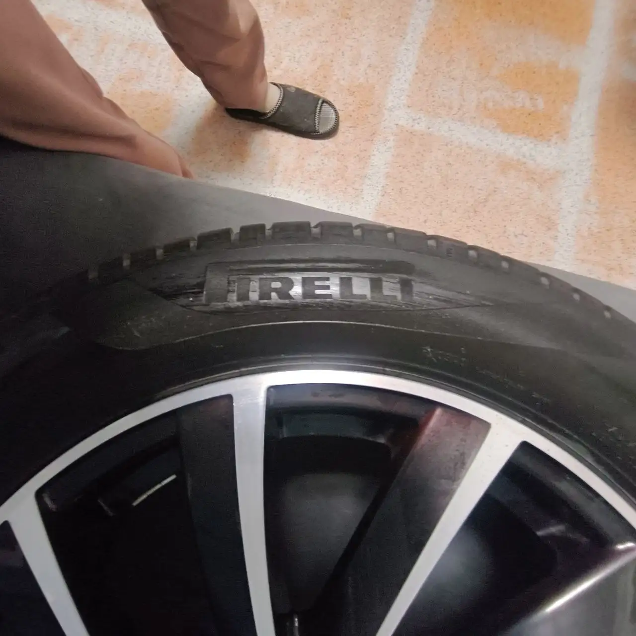 Летние колеса Pirelli 205/55/16 Cinturato P7 на дисках Skoda - Шины и диски (Авто) в Уфа