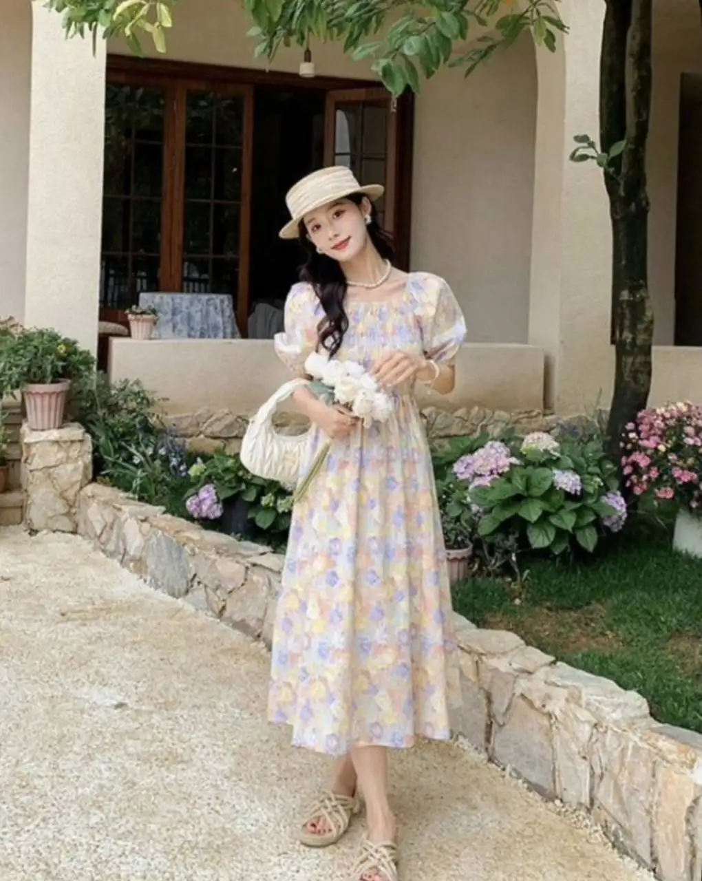 Платье с цветочным принтом — тренд этого лета - Платья (Одежда) в Уфа