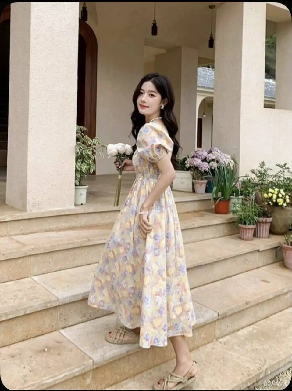 Платье с цветочным принтом — тренд этого лета - Платья (Одежда) в Уфа