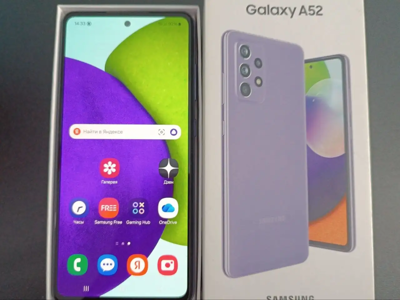 Samsung Galaxy A52 4/128 2 Sim в идеальном состоянии - Смартфоны (Электроника) в Уфа