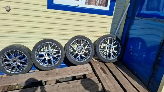 Литі диски з низькопрофільною резиною 195/45 R16 - частное объявление в Уфа