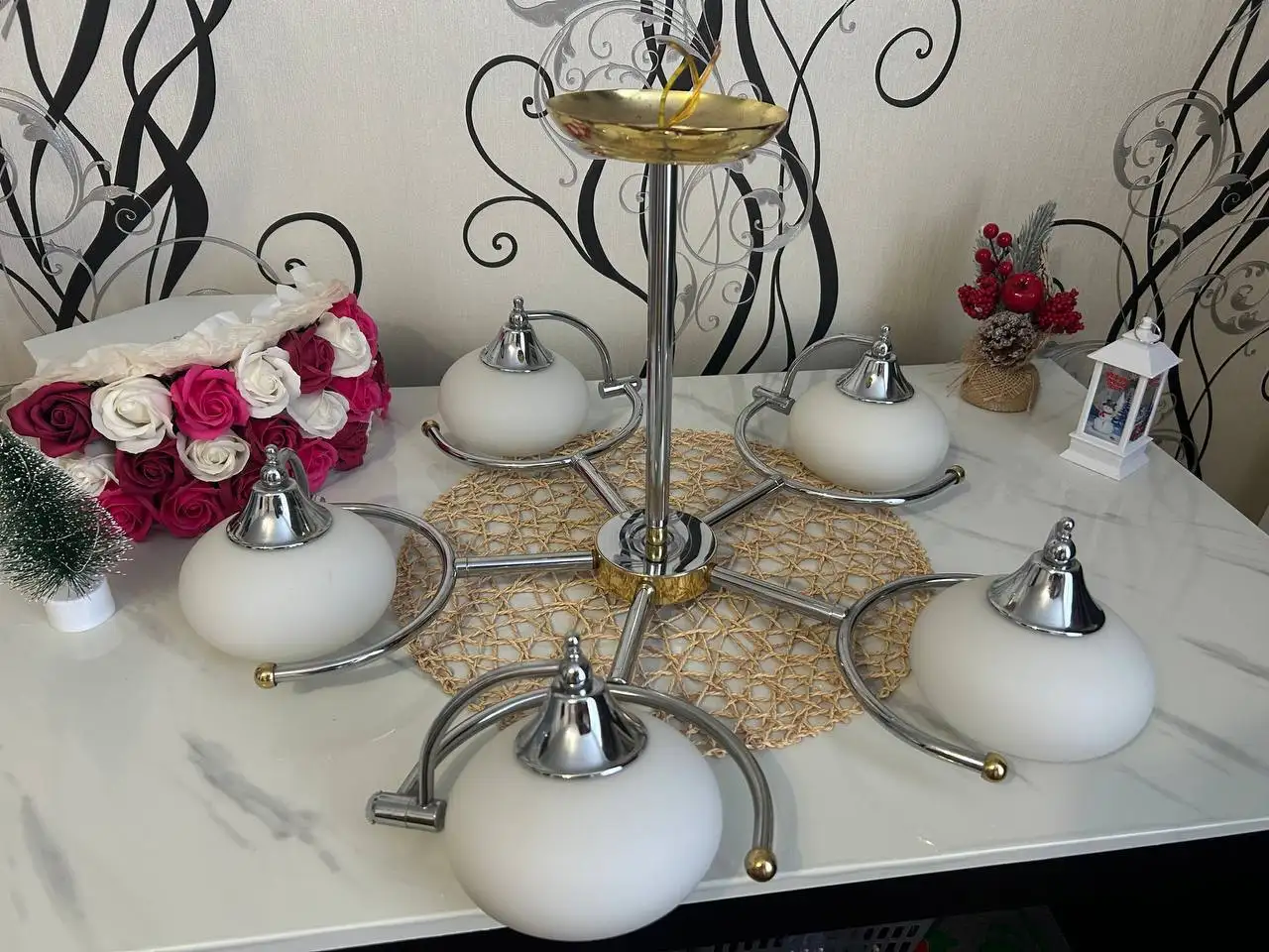 Люстра в хорошем состоянии - Люстры (Барахолка) в Уфа