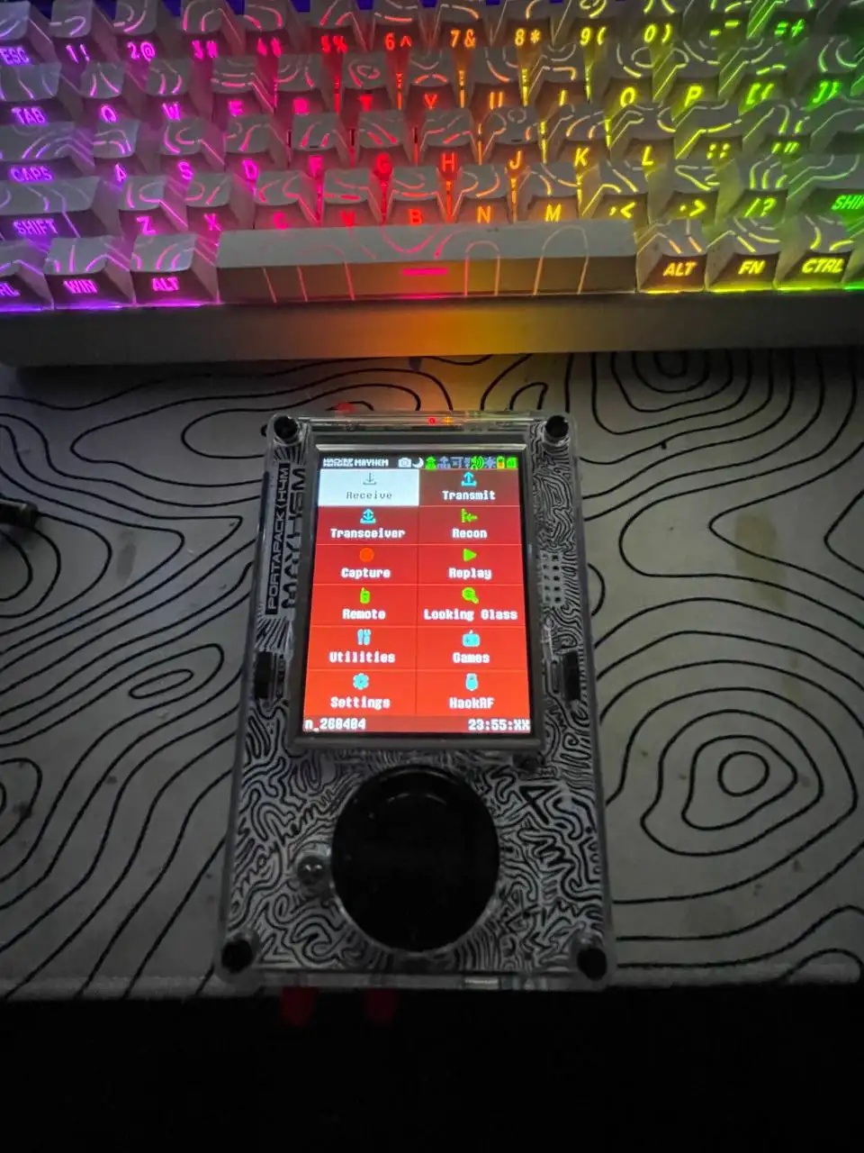 Продам или обменяю SDR HackRF с PortaPack H4M - SDR (программно-определяемые радиоприемники) (Электроника) в Уфа