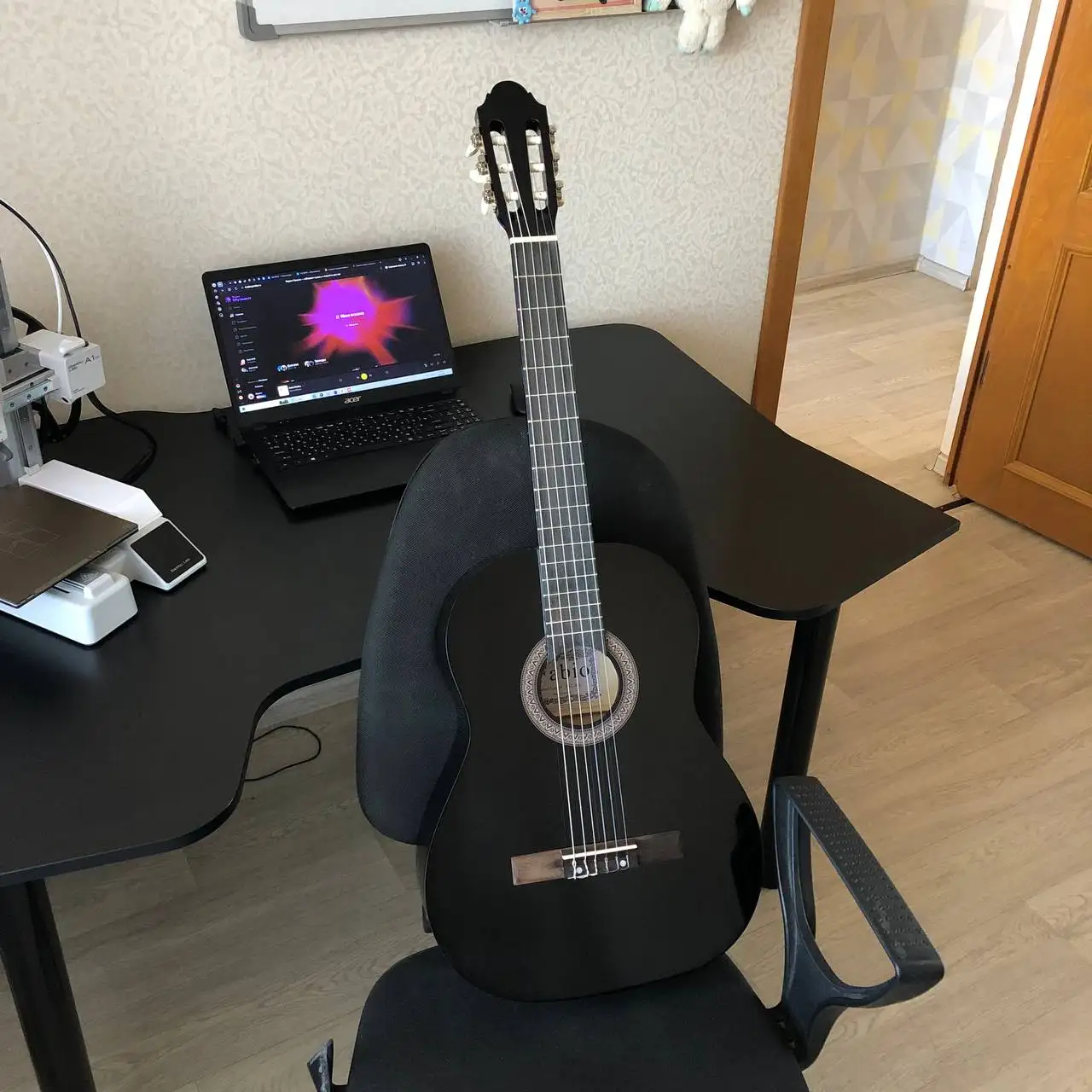 Продам акустическую гитару Fabio FAC-502 (Hand-Crafted) - Музыкальные инструменты (Хобби и отдых) в Уфа