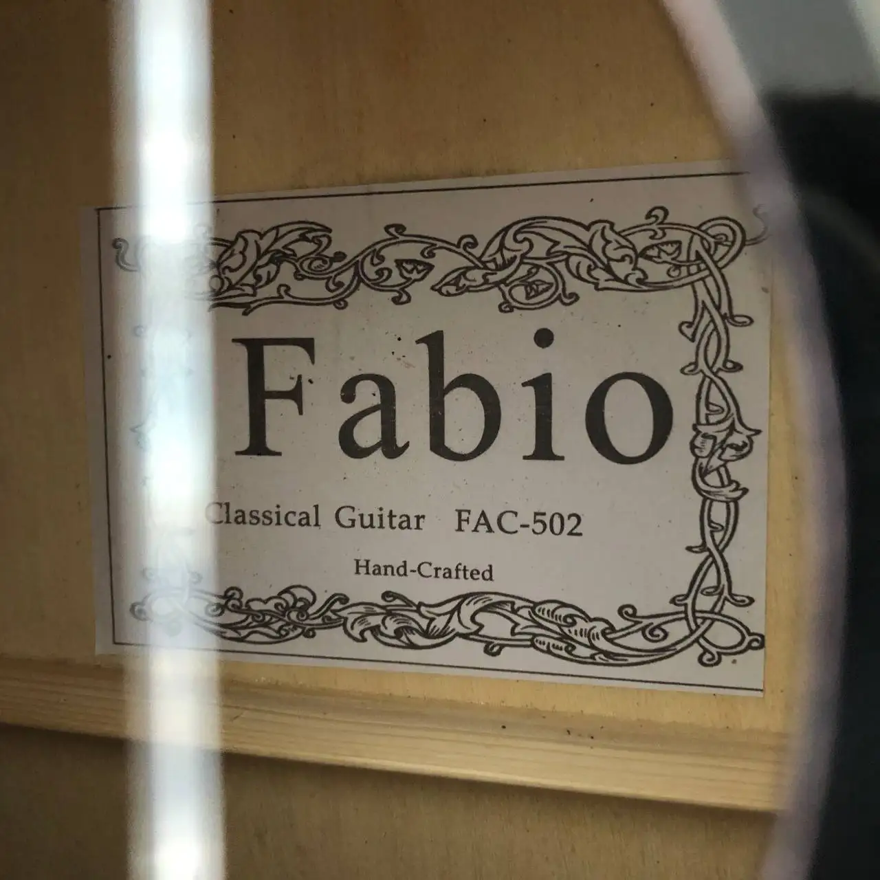 Продам акустическую гитару Fabio FAC-502 (Hand-Crafted) - Музыкальные инструменты (Хобби и отдых) в Уфа